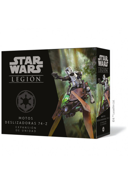 SW LEGIÓN: MOTOS DESLIZADORAS 74-Z