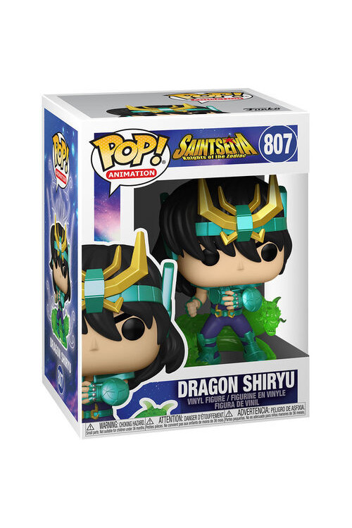 807 Funko POP! Saint Seiya - Dragon Shiryu Vinyl Figure 10cm