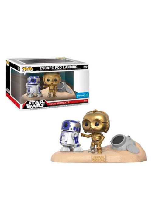 Funko Figura POP! Star Wars R2-D2 & C-3PO Desert Exclusive - 222