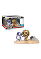 Funko Figura POP! Star Wars R2-D2 & C-3PO Desert Exclusive - 222