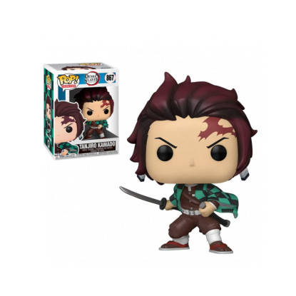 Funko POP! POP Animation: Demon Slayer -Tanjiro Kamado Vinyl Figure 10cm