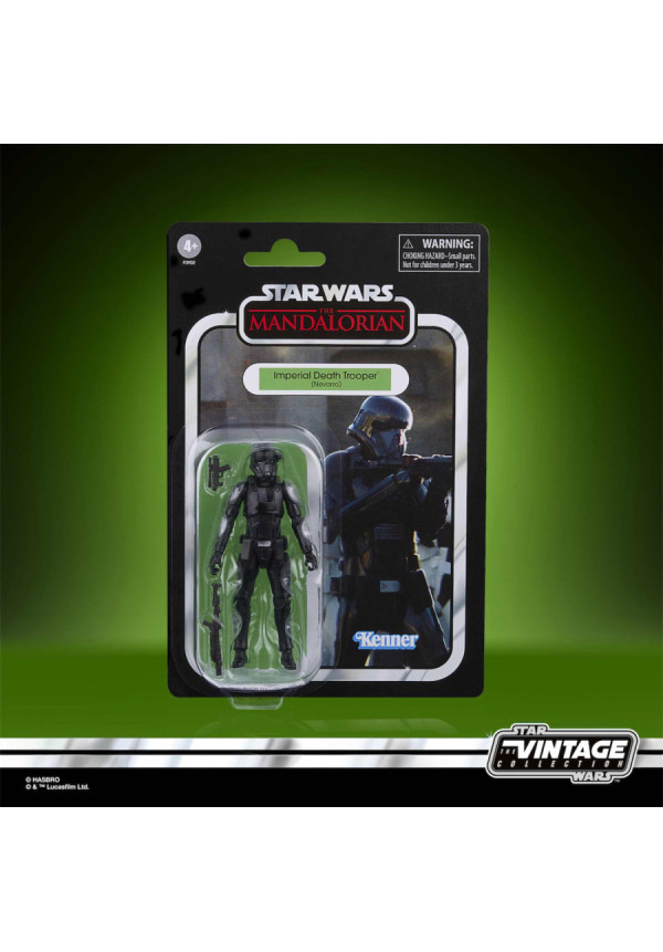 SET NEVARRO CANTINA + FIGURA 9,5 CM DEATH TROOPER THE MANDALORIAN STAR WARS VINTAGE