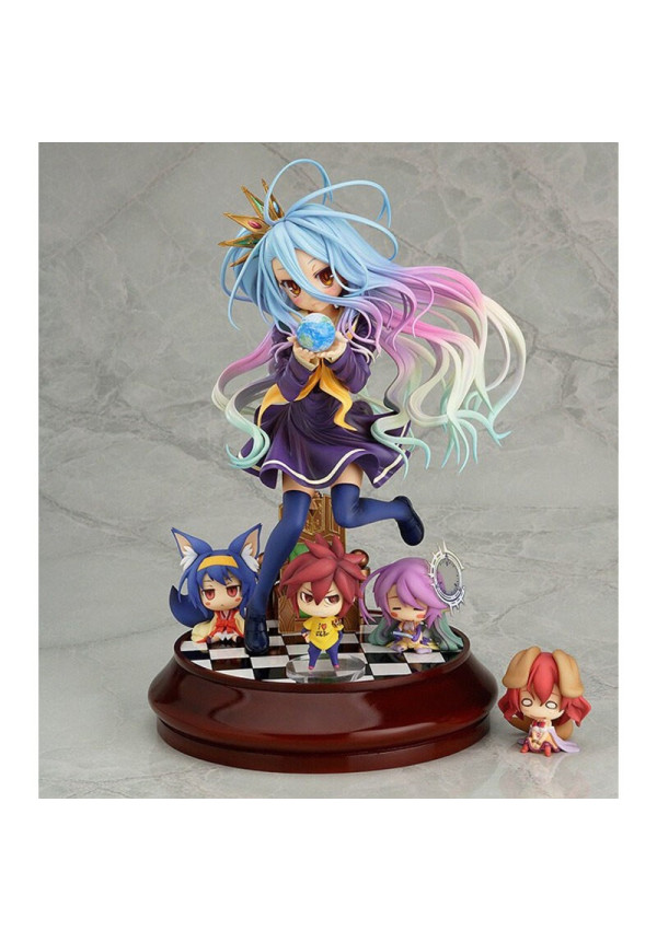Figurita Estatua No Game No Life 1/7 Shiro 20 cm
