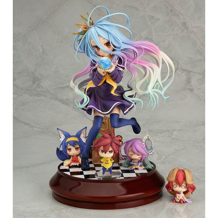 Figurita Estatua No Game No Life 1/7 Shiro 20 cm