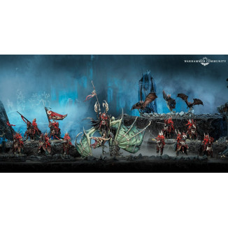 Warhammer Age of Sigmar Necroseñores Pudrealmas: Lanzas de la Torre Carmesí Battleforce Warhammer Age of Sigmar Necroseñores Pudrealmas: Lanzas de la Torre Carmesí Battleforce