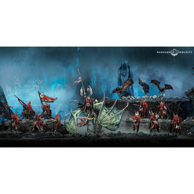 Warhammer Age of Sigmar Necroseñores Pudrealmas: Lanzas de la Torre Carmesí Battleforce