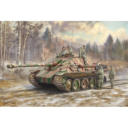 Sd.Kfz.173 JAGDPANTHER with winter crew