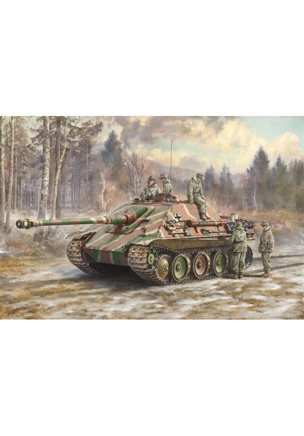Sd.Kfz.173 JAGDPANTHER with winter crew