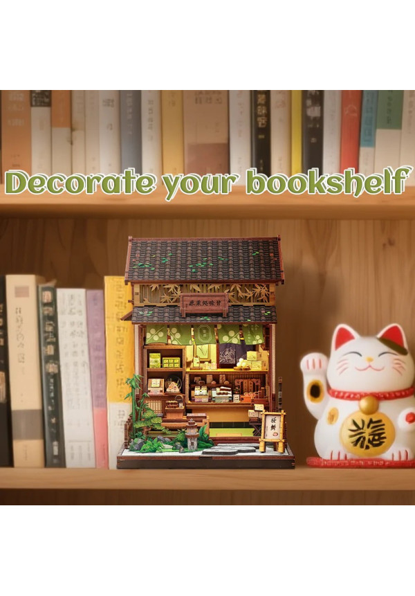 MINIATURE HOUSE - DIY- Kanmi-Dokoro Kurihara - 227pc + LED Light