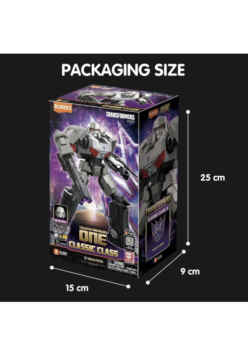 BLOKEES Transformers Classic Class 12 Transformers One Megatron