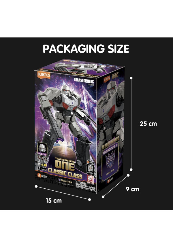 BLOKEES Transformers Classic Class 12 Transformers One Megatron