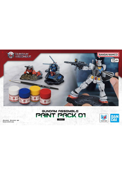 Gundam Assemble Paint 01