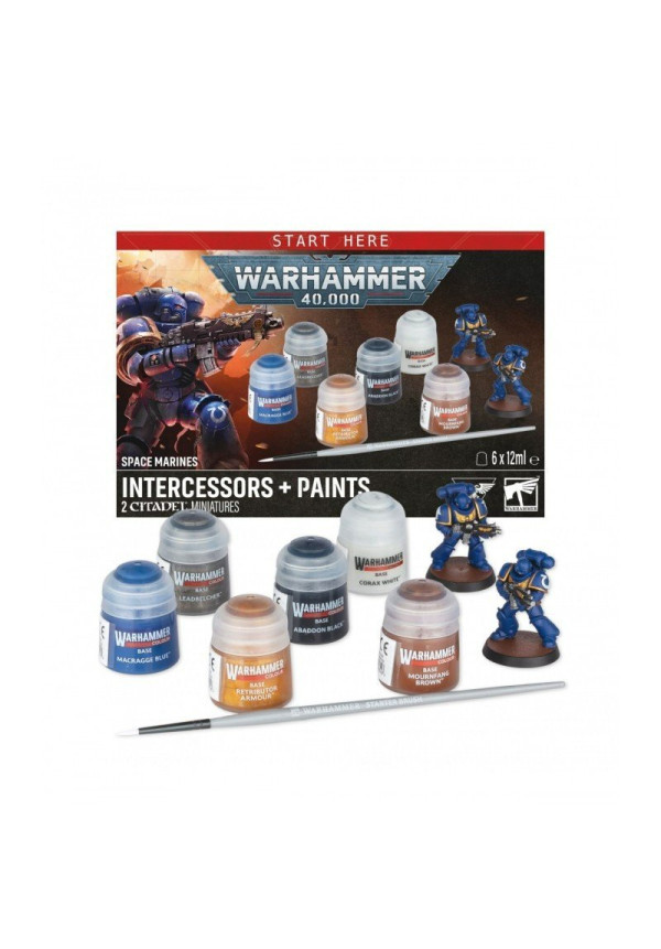 Warhammer 40k Intercessors + Paints