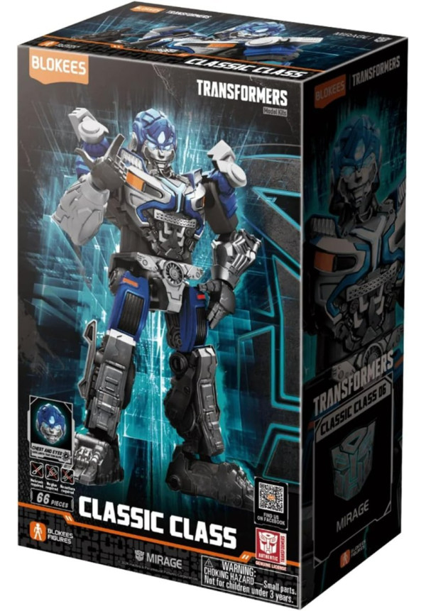 BLOKEES Transformers Classic Class 06 Mirage Rise of The Beasts