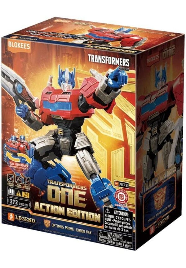 Blokees Transformers One Action Edition: Optimus Prime