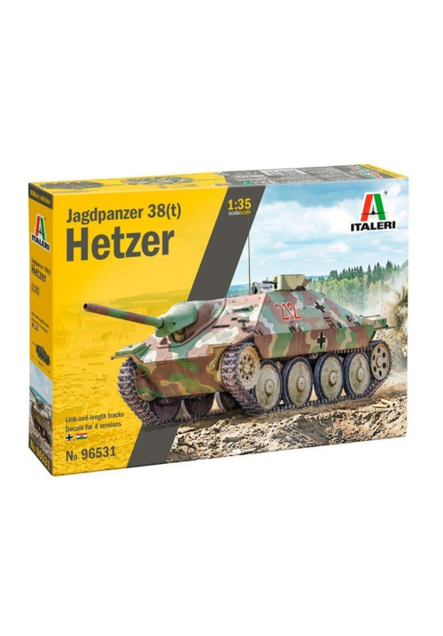Italeri: 1:35 – Tanque Jagdpanzer 38(t) Hetzer