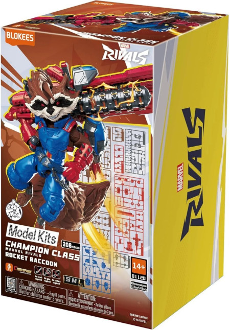 Marvel Rivals Champion Class Rocket Raccoon Model Kit