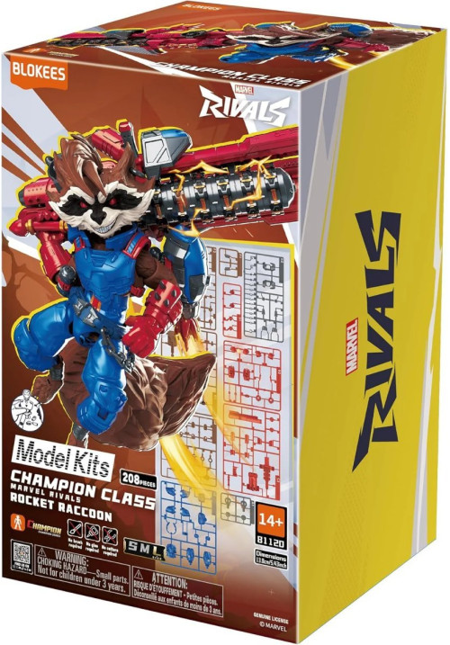 Marvel Rivals Champion Class Rocket Raccoon Model Kit