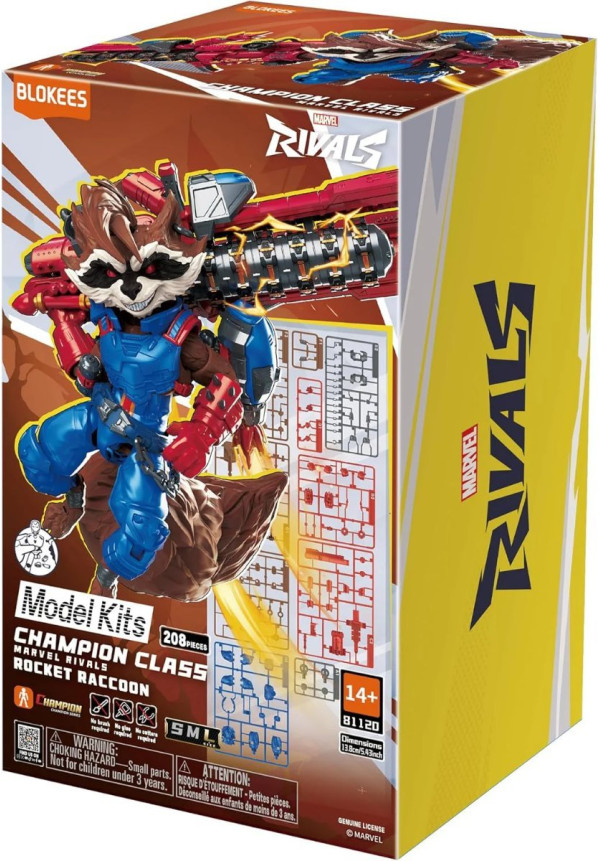 Marvel Rivals Champion Class Rocket Raccoon Model Kit