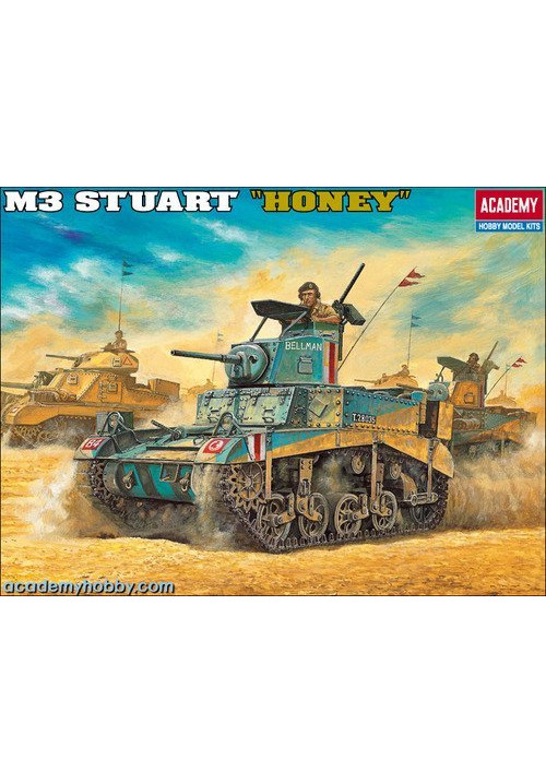 Academy 13270 British M3 Stuart [HONEY]