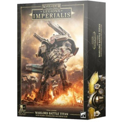 Warlord Battle Titan with Plasma Annihilator: Legiones Imperialis - Warhammer The Horus Heresy