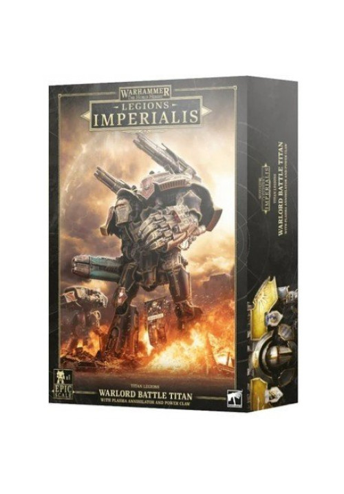 Warlord Battle Titan with Plasma Annihilator: Legiones Imperialis - Warhammer The Horus Heresy
