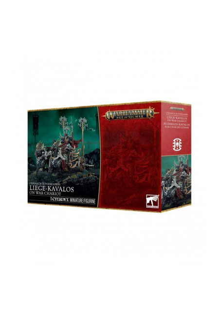 Age of Sigmar: Ossiarch Bonereapers – Soberano Kavalos en Carruaje