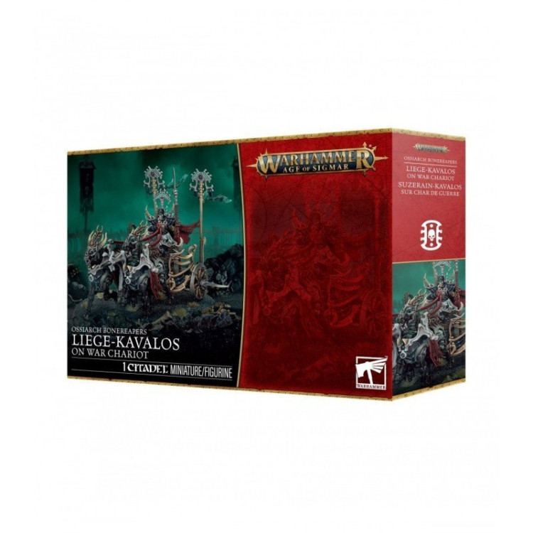 Age of Sigmar: Ossiarch Bonereapers – Soberano Kavalos en Carruaje