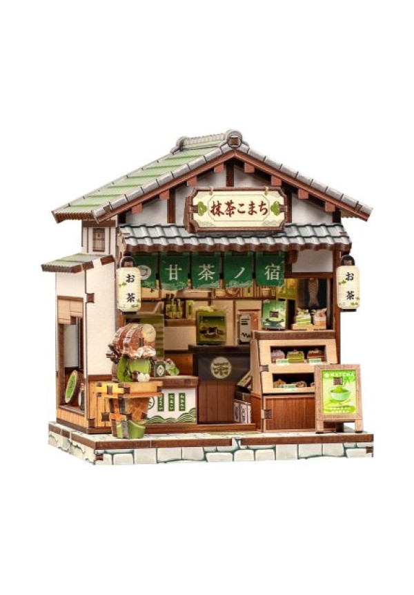 Cutebee Mini Store Series Kyoto Matcha Cottage con 128 piezas