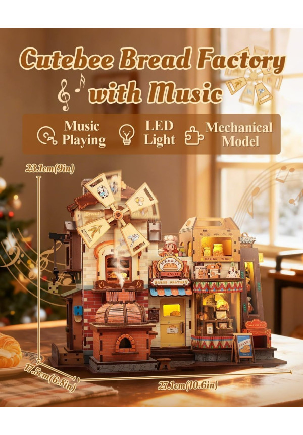 Bread Factory Puzzle 3D CuteBee
