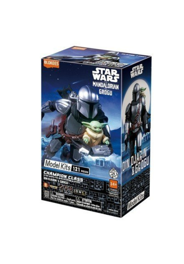 Maquetas Blokees: Champion Class Star Wars – Mandalorian & Grogu