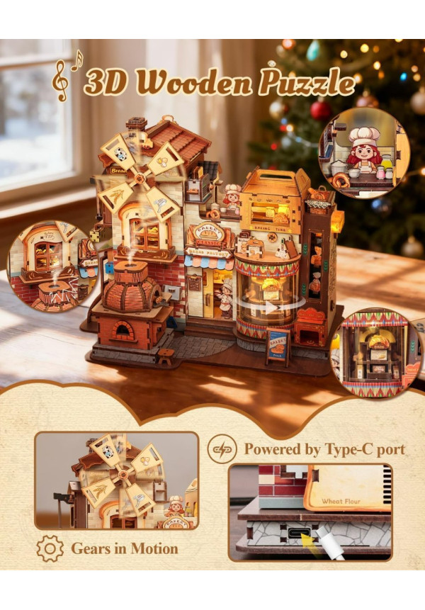 Bread Factory Puzzle 3D CuteBee