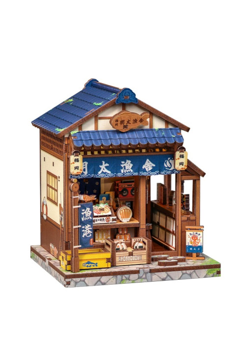 CuteBee Miniature House - Fukuoka Mentaiko Kitchen 139 piezas