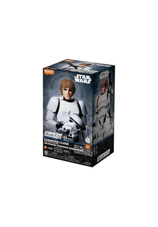 FIGURA CHAMPION CLASS STAR WARS 04: LUKE SKYWALKER STORMTROOPER
