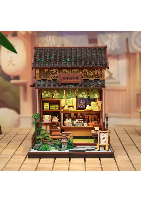 MINIATURE HOUSE - DIY- Kanmi-Dokoro Kurihara - 227pc + LED Light