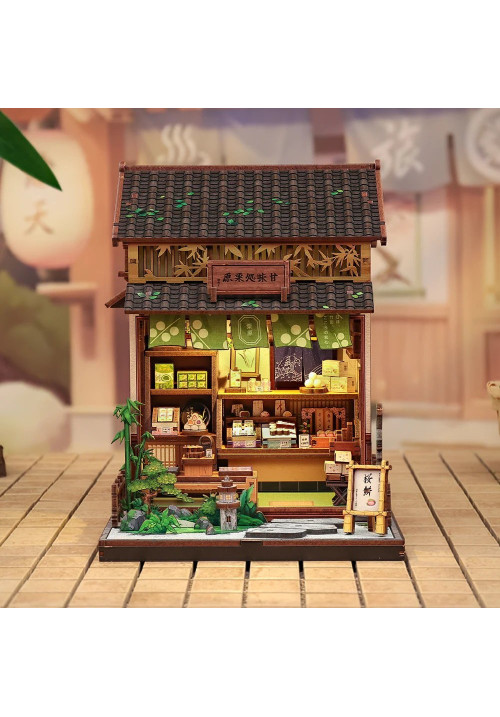 MINIATURE HOUSE - DIY- Kanmi-Dokoro Kurihara - 227pc + LED Light