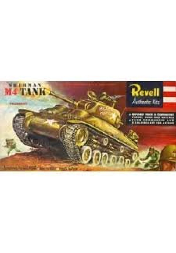 Revell Tanque M4 Sherman - 75 Years Plastic Modelbuilding 1:40
