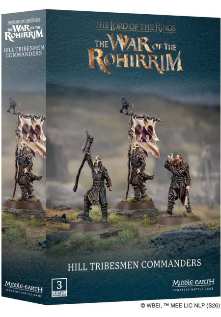 Middle Earth Quest: Hill Tribesmen Commanders