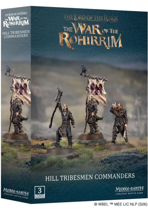 Middle Earth Quest: Hill Tribesmen Commanders