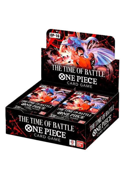 One Piece Card Game OP-16 The Time Of Battle: Caja de 24 sobres/ Booster box