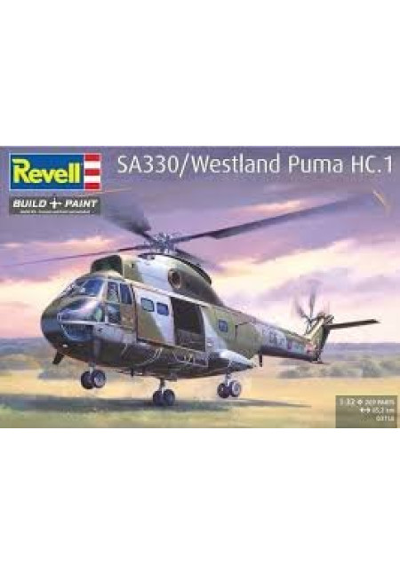 Revell Helicóptero SA 330/Westland Puma HC.1 1:32