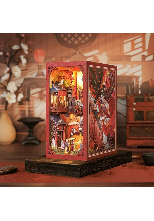 BOOK NOOK KIT - DIY - The Legend of Mulan - 298pc + LED Light