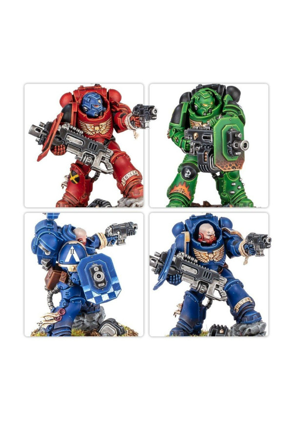 Space Marines: Erradicadores Con Bólteres Pesados