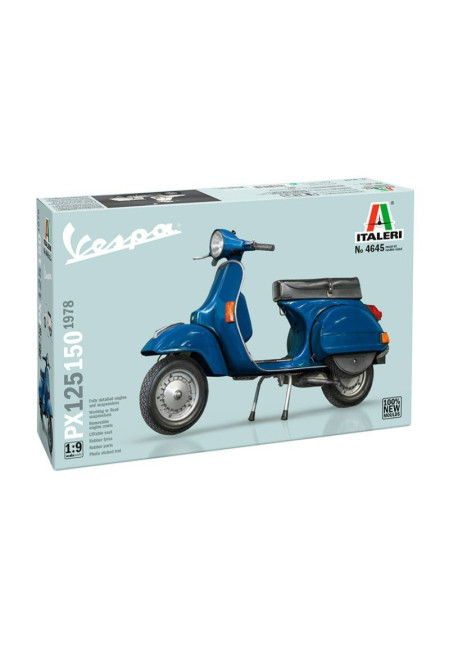 Italeri: 1:9 – Moto Vespa PX 125/150 1978