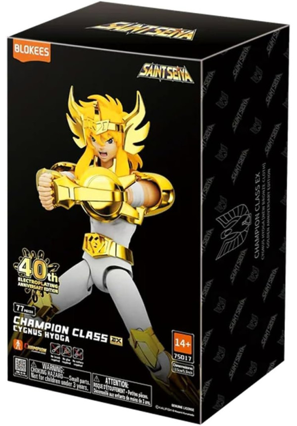BLOKEES Saint Seiya Champion Class CC07-EX Cygnus Hyoga-EX