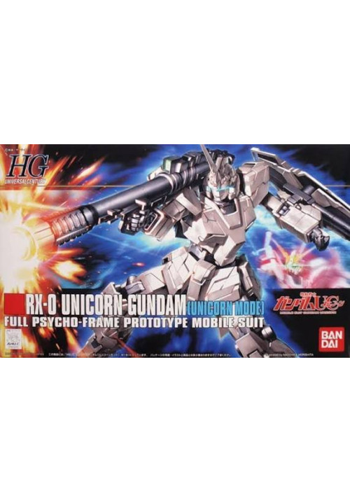 Gundam - HGUC 1/144 (High Grade Universal Century) - RX-0 Unicorn Gundam (Unicorn Mode)
