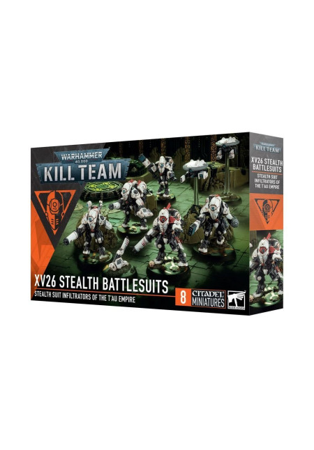 Kill Team: T’au Empire – Comando de Exoarmaduras XV26 Sigilo Kill Team: T’au Empire – Comando de Exoarmaduras XV26 Sigilo
