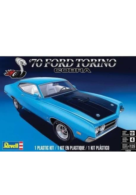 Revell Maqueta Coche 1970 Ford Torino Cobra 1:25