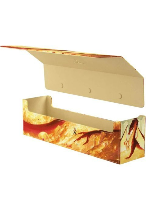 Gamegenic Magic: The Gathering - Dungeon S 550+ Convertible Deckbox: The Hobbit - Smaug, the Golden