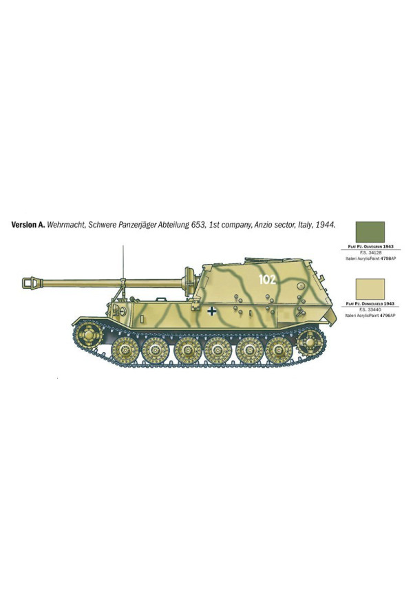 ELEFANT Sd. Kfz.184 Panzerjager Tiger (P)
